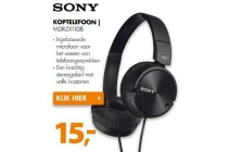 sony koptelefoon of mdr zx110b