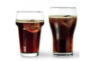 cola of stapelglazen