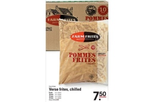 verse frites chilled