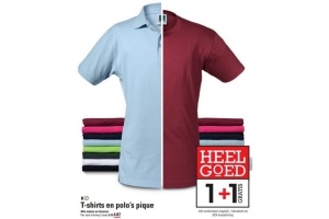 t shirts en polo en rsquo s pique