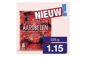 diepvries aardbeien