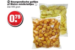 bourgondische golfjes of bistro minikrieltjes