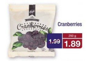 cranberries