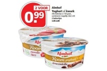 almhof yoghurt of kwark