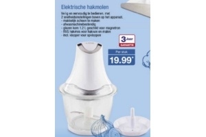 elektrische hakmolen
