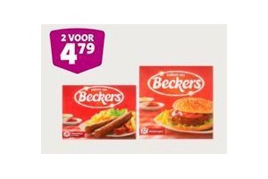 beckers grootverpakkingen 2 voor en euro 4 79