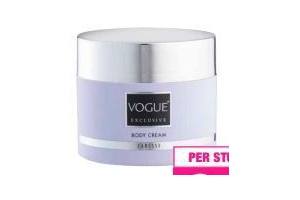 vogue body cream exclusive