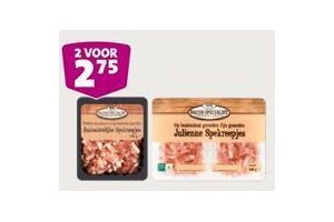 spekreepjes 2 voor en euro 2 75