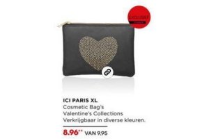 ici paris xl cosmetic bag s valentine collection