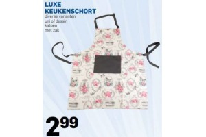 luxe keukenshort