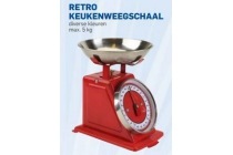 retro keukenweegschaal