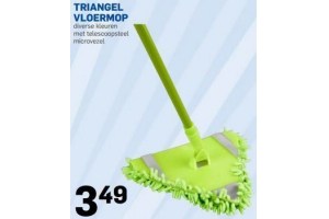 triangel vloermop