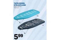 tafelmodel strijkplank