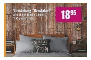 vliesbehang en quot roestplaat en quot