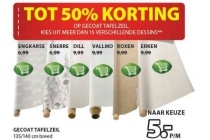 gecoat tafelzeil