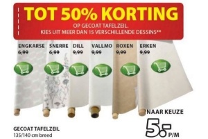 gecoat tafelzeil
