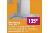 wandschouwkap mspk 650 ix