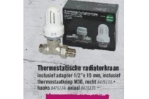 thermostatische radiatorkraan