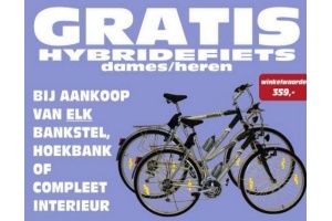 hybride fiets dames heren