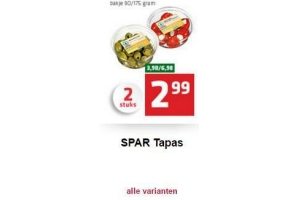 spar tapas