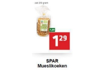 spar mueslikoeken