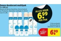 sanex deodorant multipak