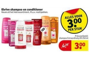 elvive shampoo en conditioner