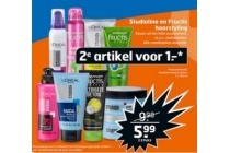 studioline en fructis haarstyling