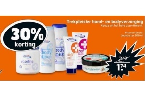 trekpleister hand en bodyverzorging