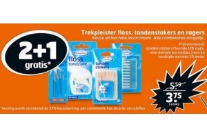 trekpleister floss