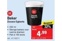 douwe egberts beker