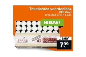 theelichten voordeelbox