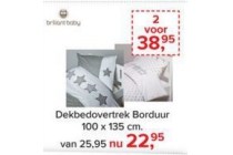 dekbedovertrek borduur
