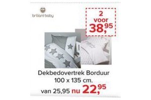 dekbedovertrek borduur