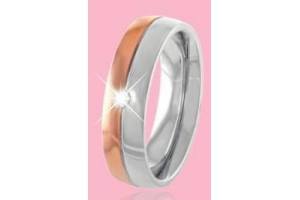 stalen ros en eacute plated ring