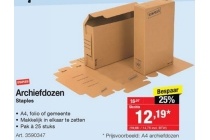 staples archiefdozen