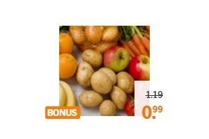 groente en fruit voordeel
