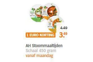 ah stoommaaltijd