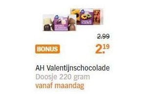 ah valentijnschocolade