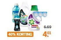 ariel dreft en lenor wasmiddelen