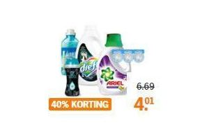 ariel dreft en lenor wasmiddelen
