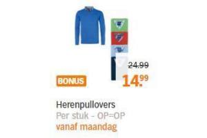 herenpull overs