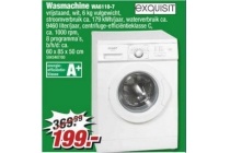 wasmachine exquisit