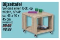 bijzettafel