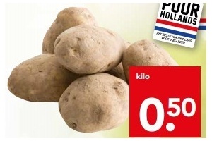 losse grove aardappelen