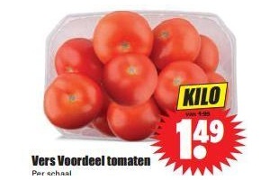 vers voordeel tomaten
