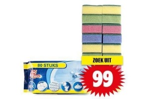 schoonmaakartikelen