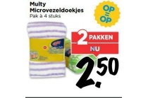 multy microvezeldoekjes