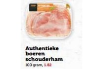 authentieke boeren schouderham
