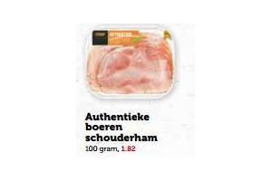 authentieke boeren schouderham